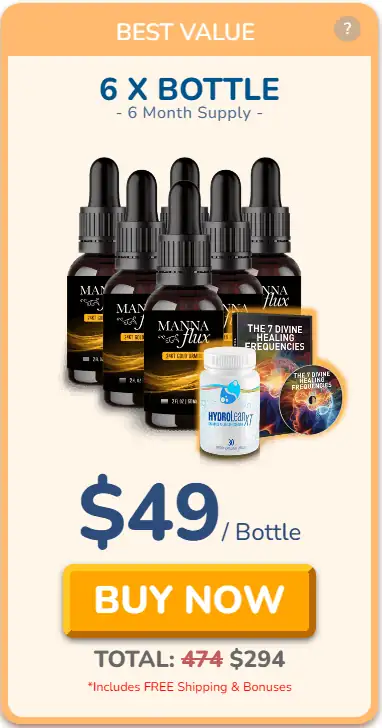 Manna Flux 6 bottle price