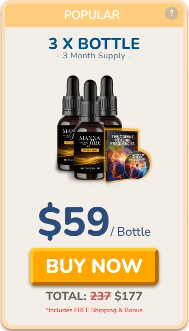 Manna Flux 3 bottle price